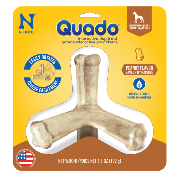 N-Bone® Quado® インタラクティブボーンピーナッツフレーバー：圖片 5